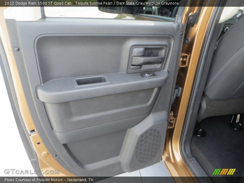 Tequila Sunrise Pearl / Dark Slate Gray/Medium Graystone 2012 Dodge Ram 1500 ST Quad Cab