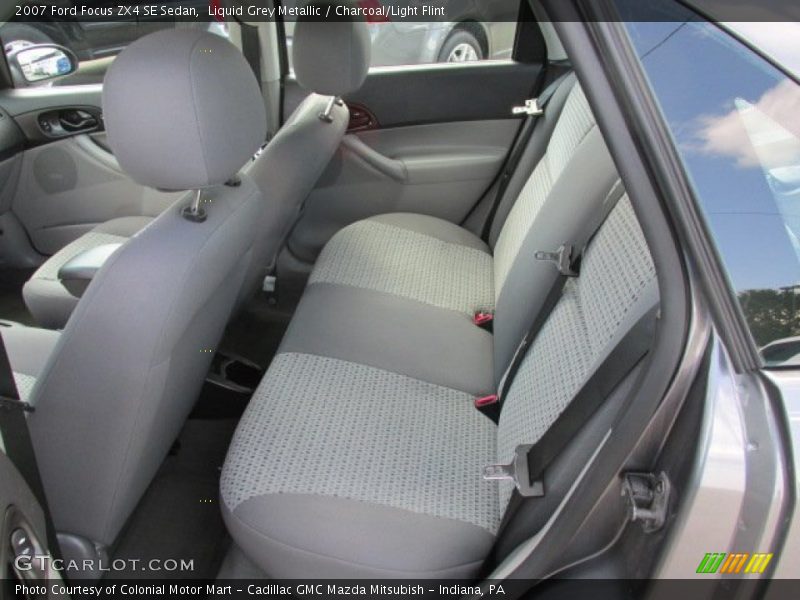 Liquid Grey Metallic / Charcoal/Light Flint 2007 Ford Focus ZX4 SE Sedan