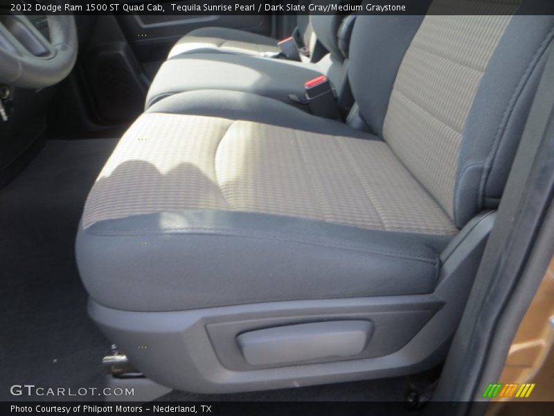 Tequila Sunrise Pearl / Dark Slate Gray/Medium Graystone 2012 Dodge Ram 1500 ST Quad Cab