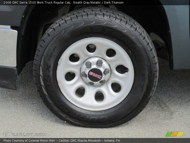 Stealth Gray Metallic / Dark Titanium 2008 GMC Sierra 1500 Work Truck Regular Cab