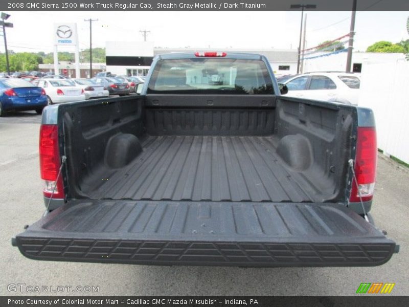 Stealth Gray Metallic / Dark Titanium 2008 GMC Sierra 1500 Work Truck Regular Cab