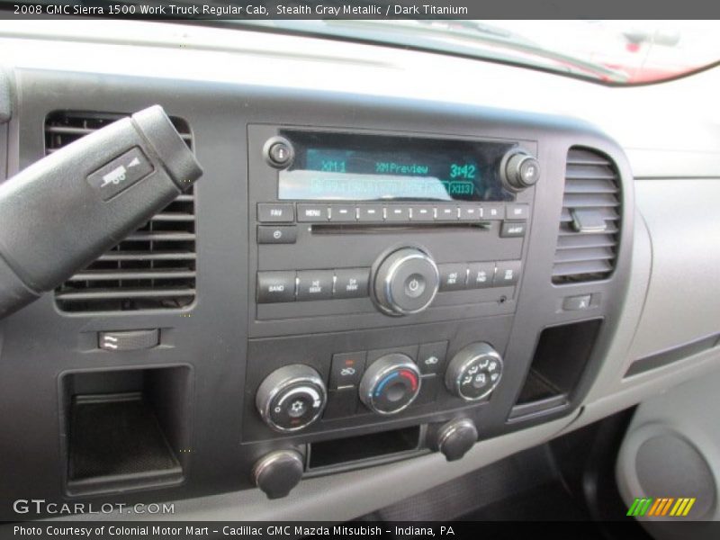 Stealth Gray Metallic / Dark Titanium 2008 GMC Sierra 1500 Work Truck Regular Cab