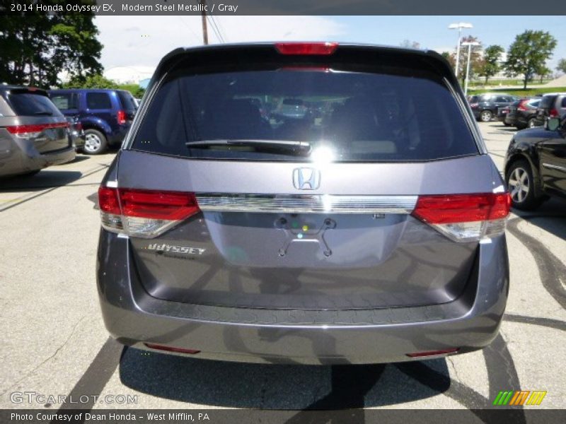 Modern Steel Metallic / Gray 2014 Honda Odyssey EX