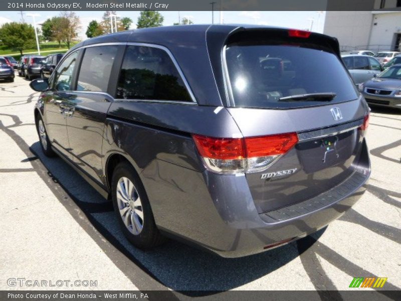 Modern Steel Metallic / Gray 2014 Honda Odyssey EX