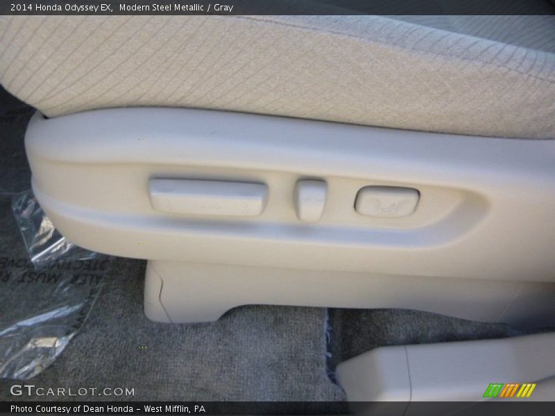 Modern Steel Metallic / Gray 2014 Honda Odyssey EX