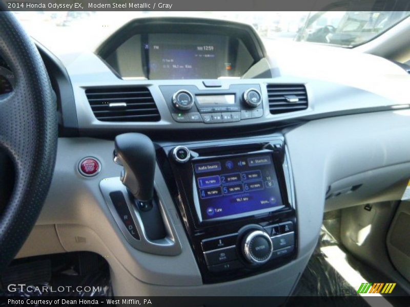 Dashboard of 2014 Odyssey EX
