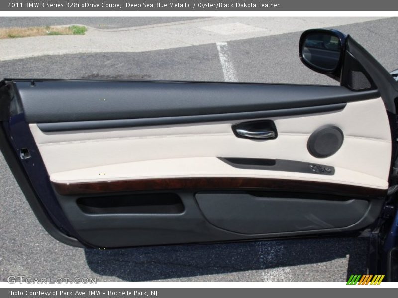 Deep Sea Blue Metallic / Oyster/Black Dakota Leather 2011 BMW 3 Series 328i xDrive Coupe