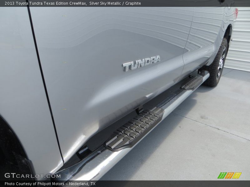 Silver Sky Metallic / Graphite 2013 Toyota Tundra Texas Edition CrewMax