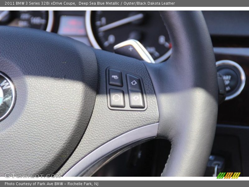 Deep Sea Blue Metallic / Oyster/Black Dakota Leather 2011 BMW 3 Series 328i xDrive Coupe