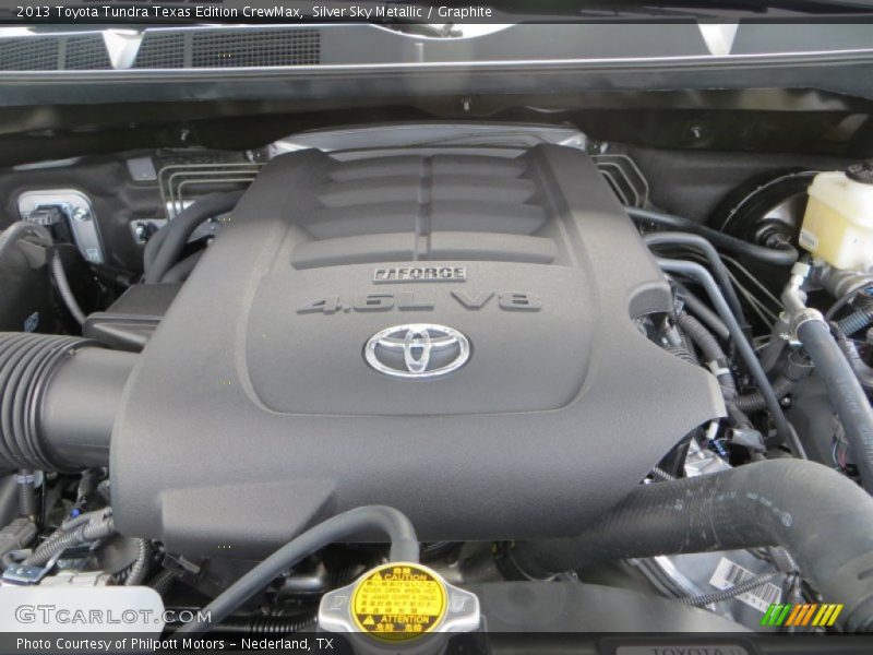 Silver Sky Metallic / Graphite 2013 Toyota Tundra Texas Edition CrewMax