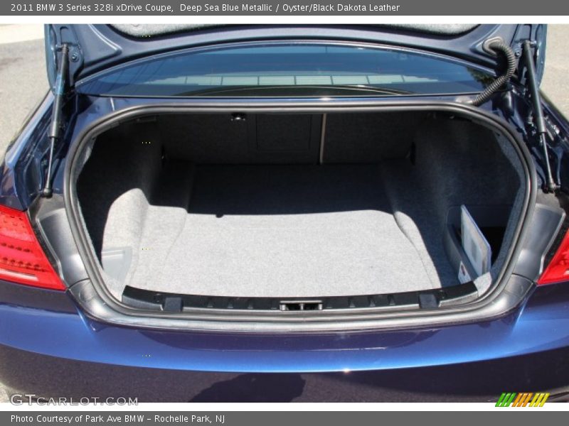 Deep Sea Blue Metallic / Oyster/Black Dakota Leather 2011 BMW 3 Series 328i xDrive Coupe