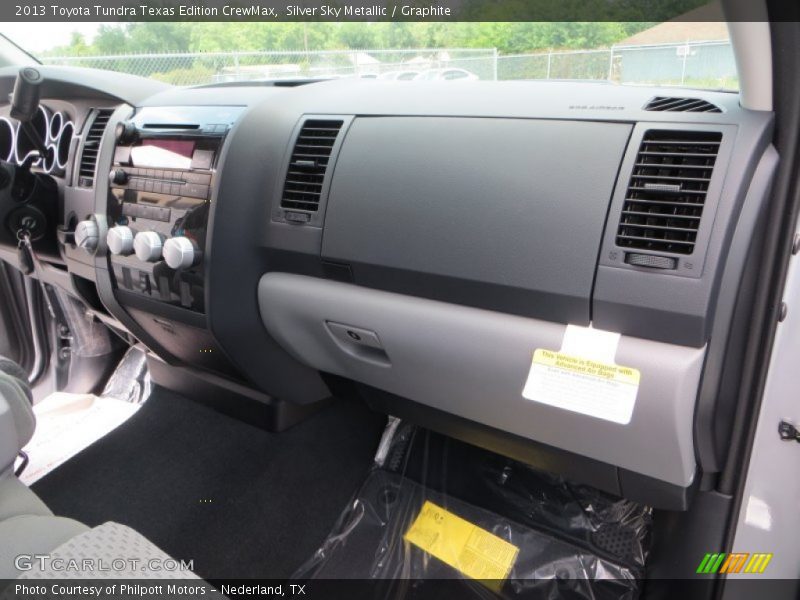 Silver Sky Metallic / Graphite 2013 Toyota Tundra Texas Edition CrewMax