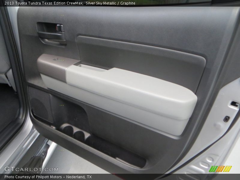 Silver Sky Metallic / Graphite 2013 Toyota Tundra Texas Edition CrewMax