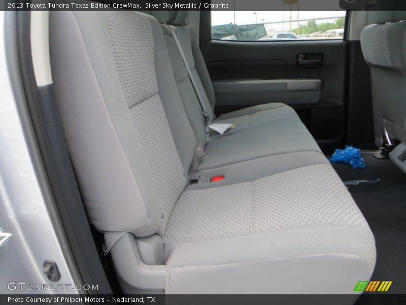 Silver Sky Metallic / Graphite 2013 Toyota Tundra Texas Edition CrewMax