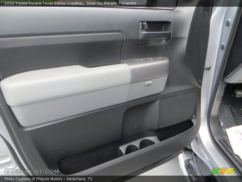 Silver Sky Metallic / Graphite 2013 Toyota Tundra Texas Edition CrewMax