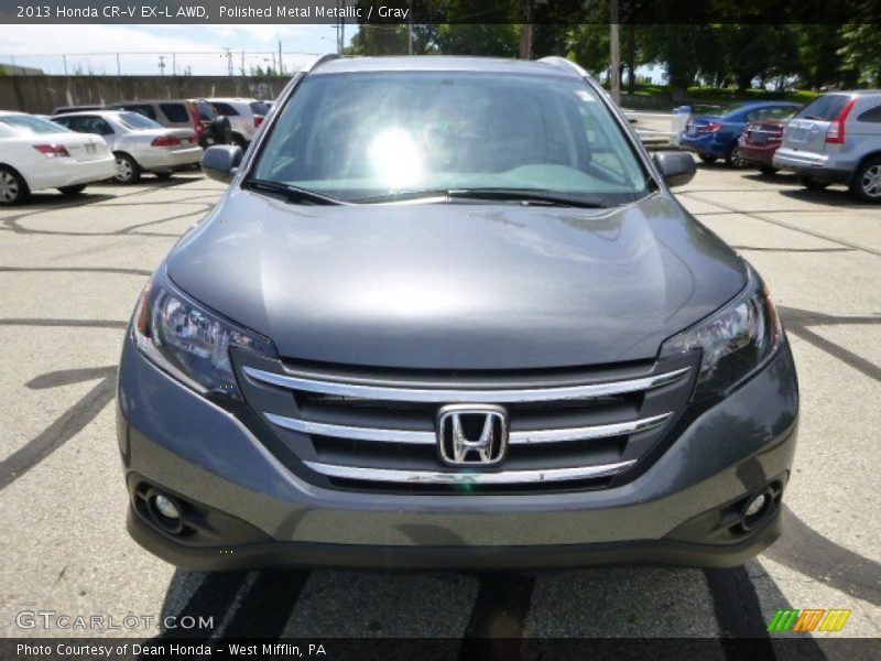 Polished Metal Metallic / Gray 2013 Honda CR-V EX-L AWD