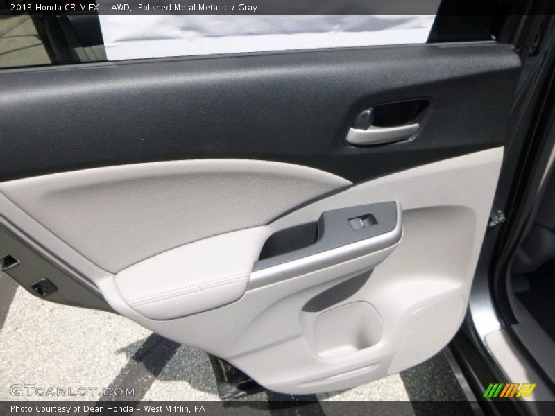 Polished Metal Metallic / Gray 2013 Honda CR-V EX-L AWD