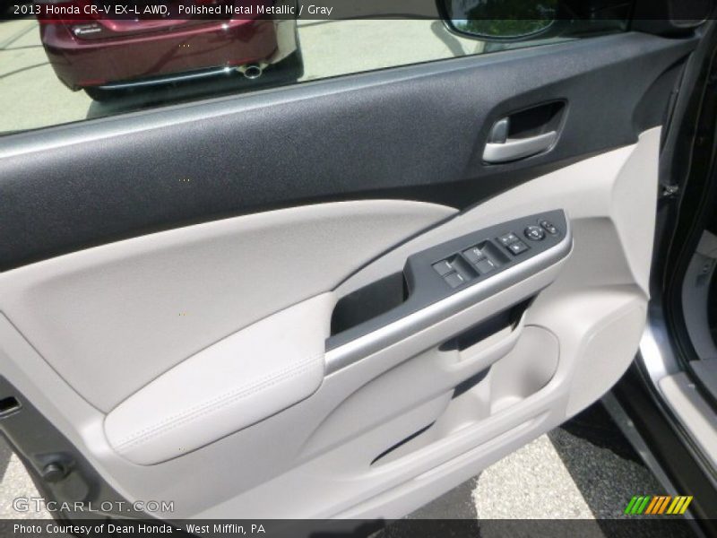 Polished Metal Metallic / Gray 2013 Honda CR-V EX-L AWD