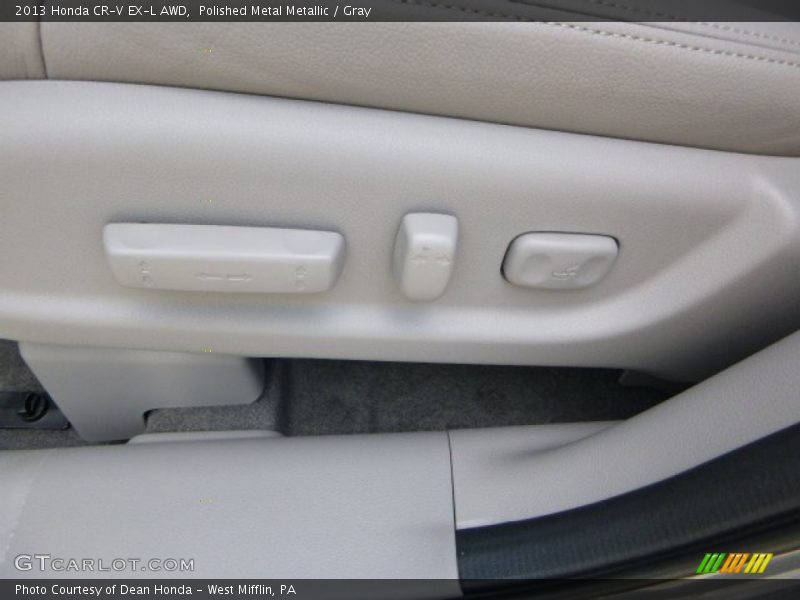 Polished Metal Metallic / Gray 2013 Honda CR-V EX-L AWD