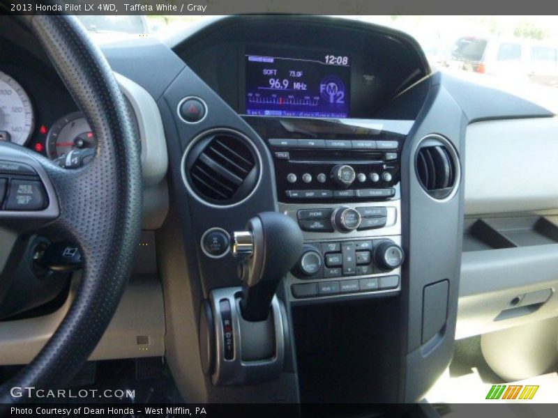 Taffeta White / Gray 2013 Honda Pilot LX 4WD
