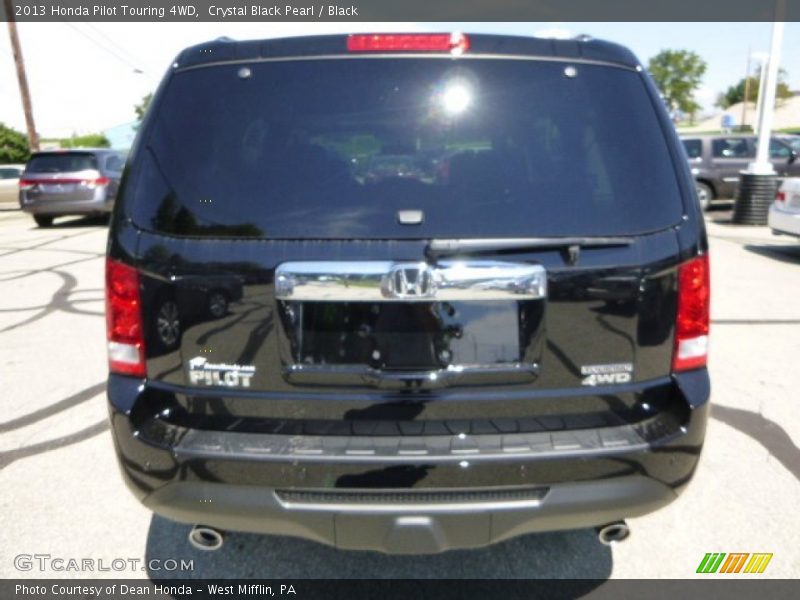 Crystal Black Pearl / Black 2013 Honda Pilot Touring 4WD
