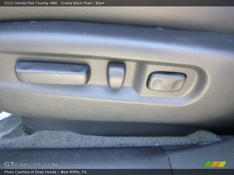 Crystal Black Pearl / Black 2013 Honda Pilot Touring 4WD