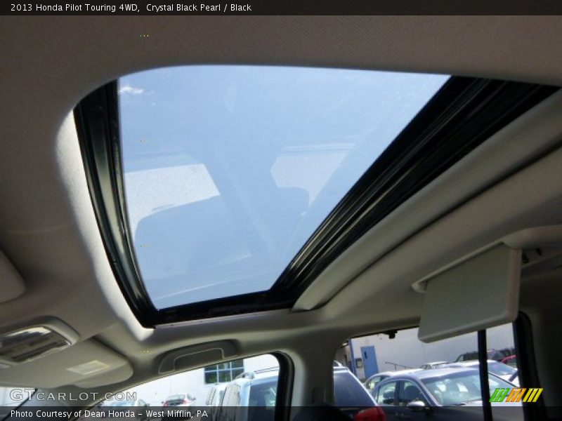Crystal Black Pearl / Black 2013 Honda Pilot Touring 4WD