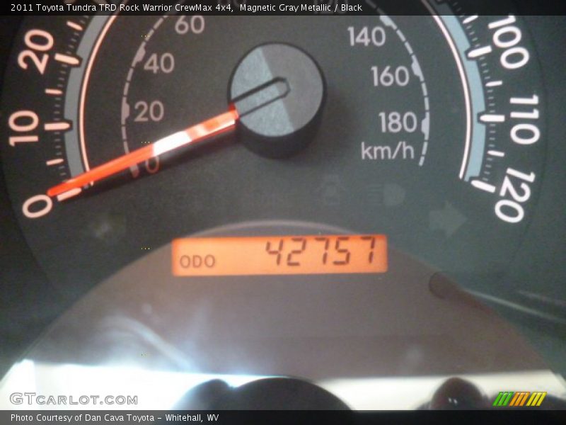 Magnetic Gray Metallic / Black 2011 Toyota Tundra TRD Rock Warrior CrewMax 4x4