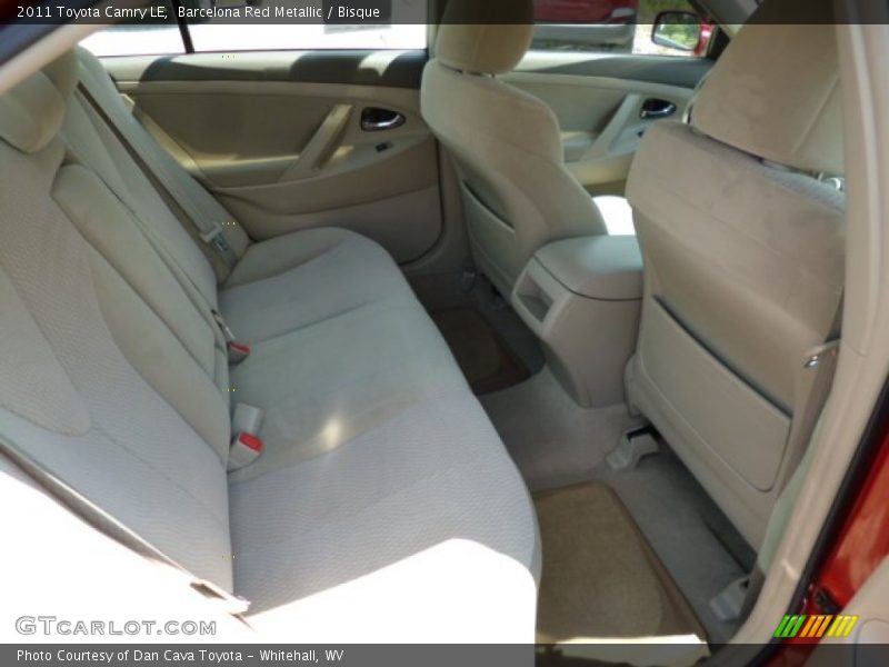 Barcelona Red Metallic / Bisque 2011 Toyota Camry LE