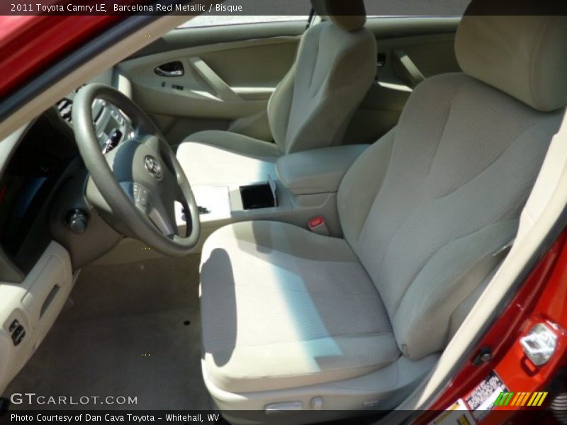 Barcelona Red Metallic / Bisque 2011 Toyota Camry LE