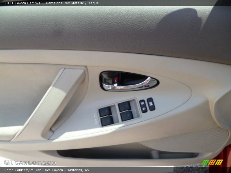 Barcelona Red Metallic / Bisque 2011 Toyota Camry LE
