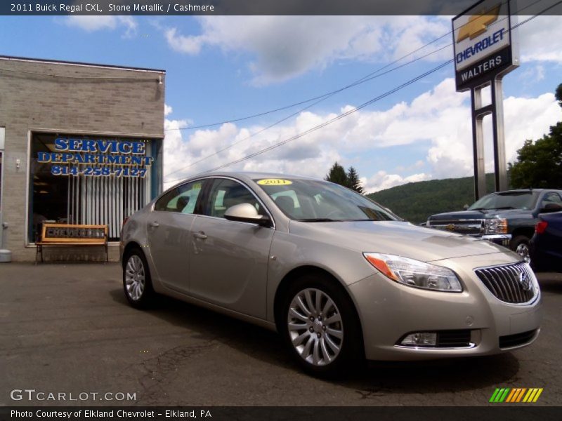 Stone Metallic / Cashmere 2011 Buick Regal CXL