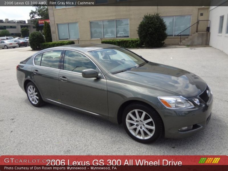 Flint Gray Mica / Cashmere 2006 Lexus GS 300 AWD
