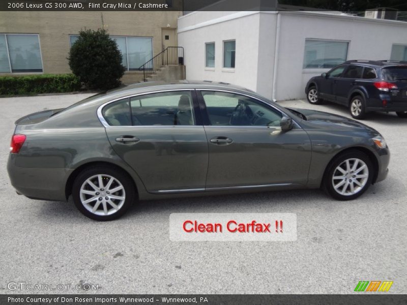 Flint Gray Mica / Cashmere 2006 Lexus GS 300 AWD