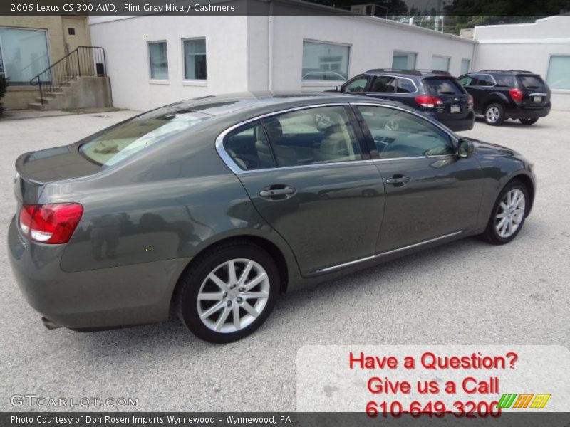 Flint Gray Mica / Cashmere 2006 Lexus GS 300 AWD