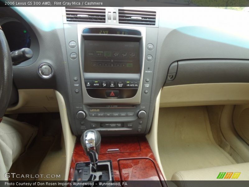 Flint Gray Mica / Cashmere 2006 Lexus GS 300 AWD