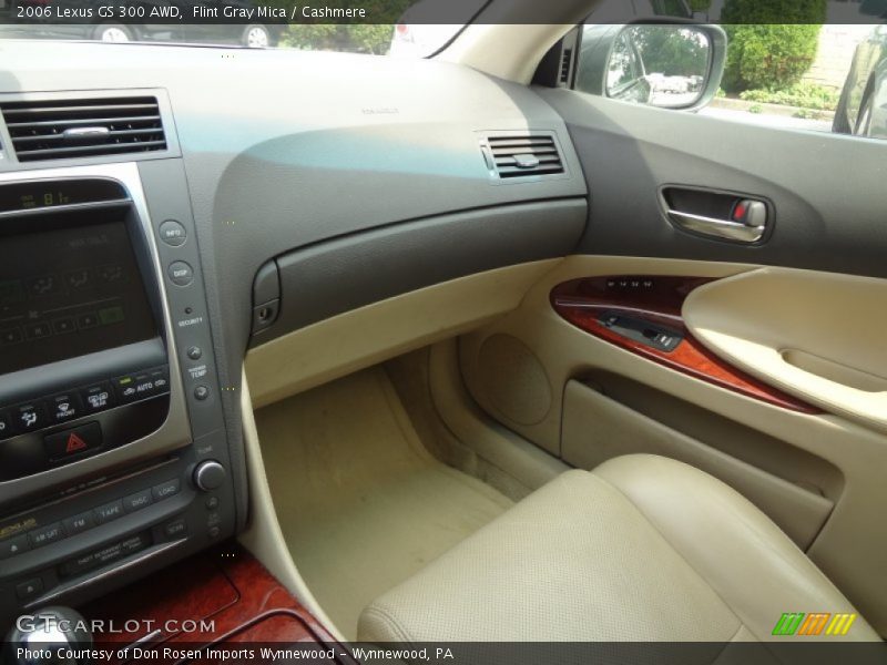 Flint Gray Mica / Cashmere 2006 Lexus GS 300 AWD
