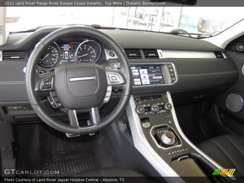 Dashboard of 2012 Range Rover Evoque Coupe Dynamic