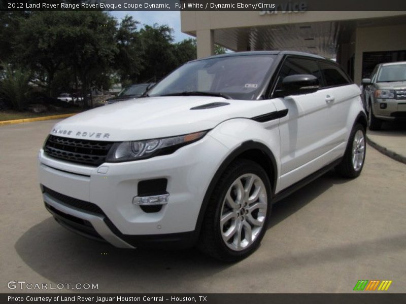 Front 3/4 View of 2012 Range Rover Evoque Coupe Dynamic