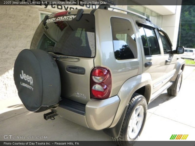 Light Khaki Metallic / Medium Slate Gray 2005 Jeep Liberty Limited 4x4