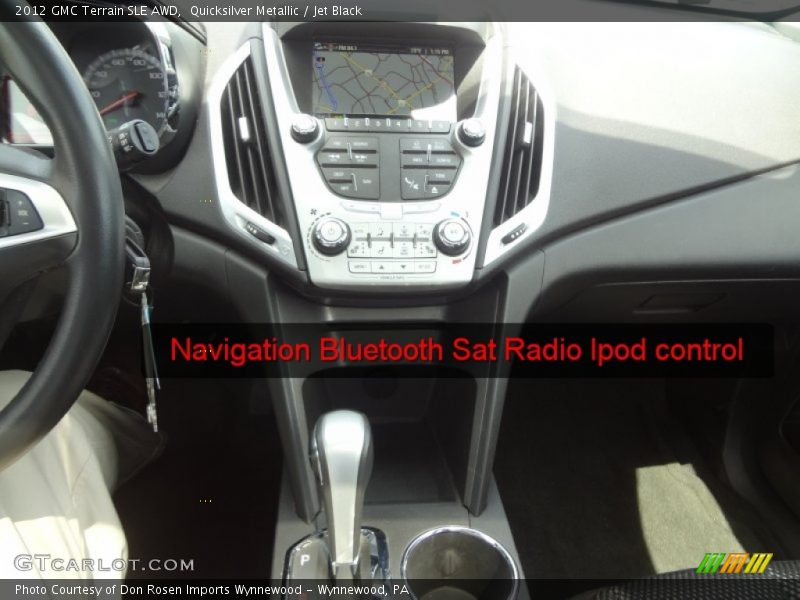 Quicksilver Metallic / Jet Black 2012 GMC Terrain SLE AWD