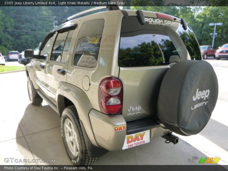 Light Khaki Metallic / Medium Slate Gray 2005 Jeep Liberty Limited 4x4