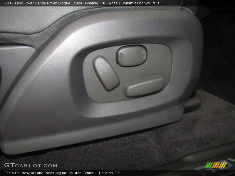 Fuji White / Dynamic Ebony/Cirrus 2012 Land Rover Range Rover Evoque Coupe Dynamic