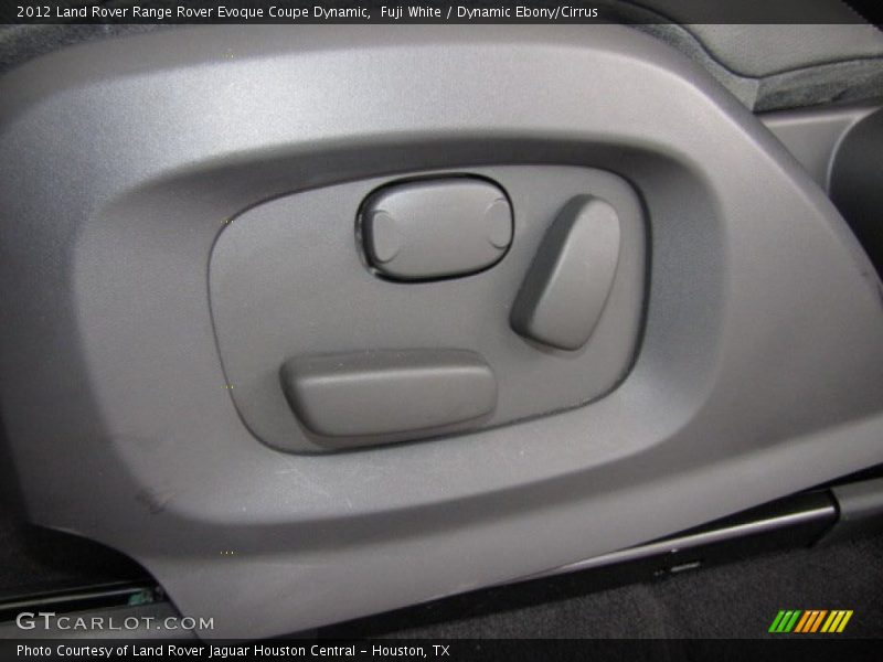 Fuji White / Dynamic Ebony/Cirrus 2012 Land Rover Range Rover Evoque Coupe Dynamic