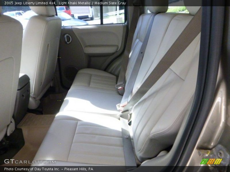 Light Khaki Metallic / Medium Slate Gray 2005 Jeep Liberty Limited 4x4