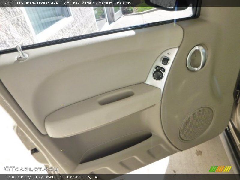 Light Khaki Metallic / Medium Slate Gray 2005 Jeep Liberty Limited 4x4