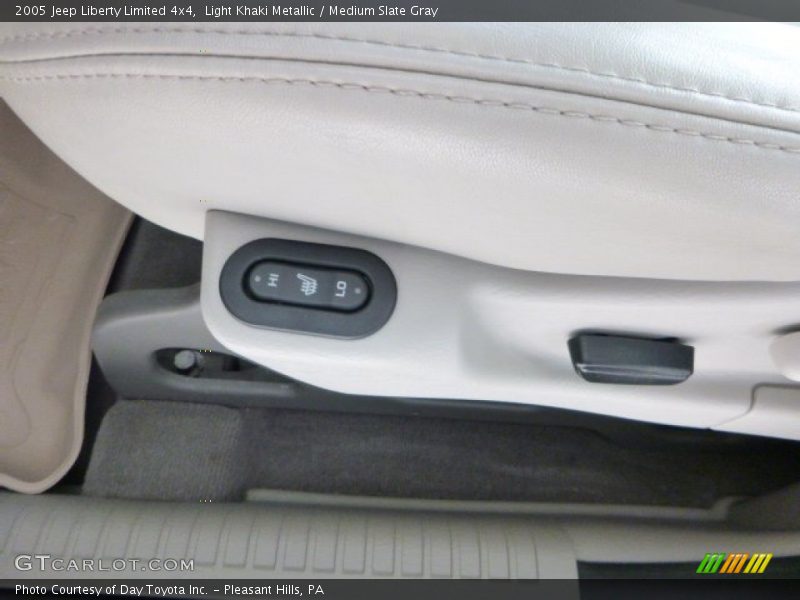 Light Khaki Metallic / Medium Slate Gray 2005 Jeep Liberty Limited 4x4