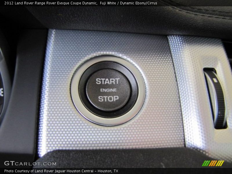 Controls of 2012 Range Rover Evoque Coupe Dynamic