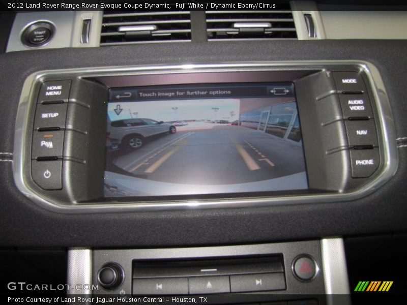 Controls of 2012 Range Rover Evoque Coupe Dynamic