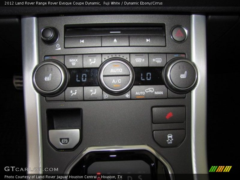 Controls of 2012 Range Rover Evoque Coupe Dynamic